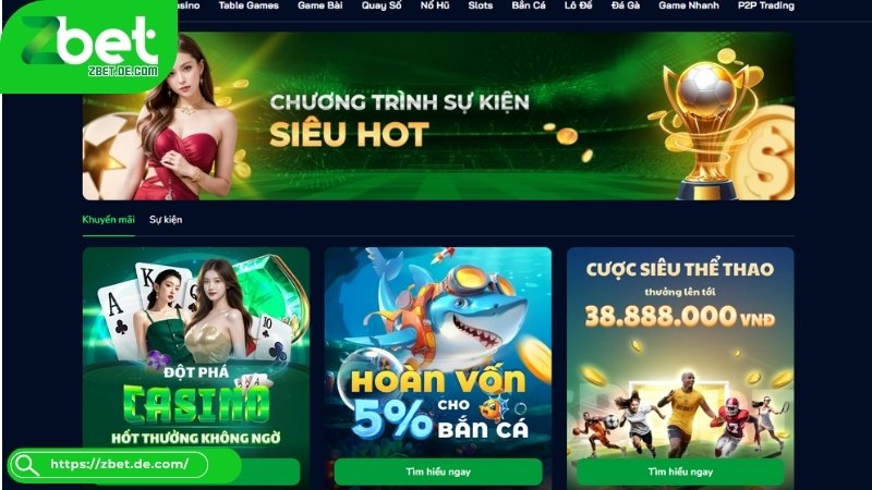 Khuyến mãi Zbet với sự kiện hoàn trả 1.2% Khuyến mãi Zbet với sự kiện hoàn trả 1.2%